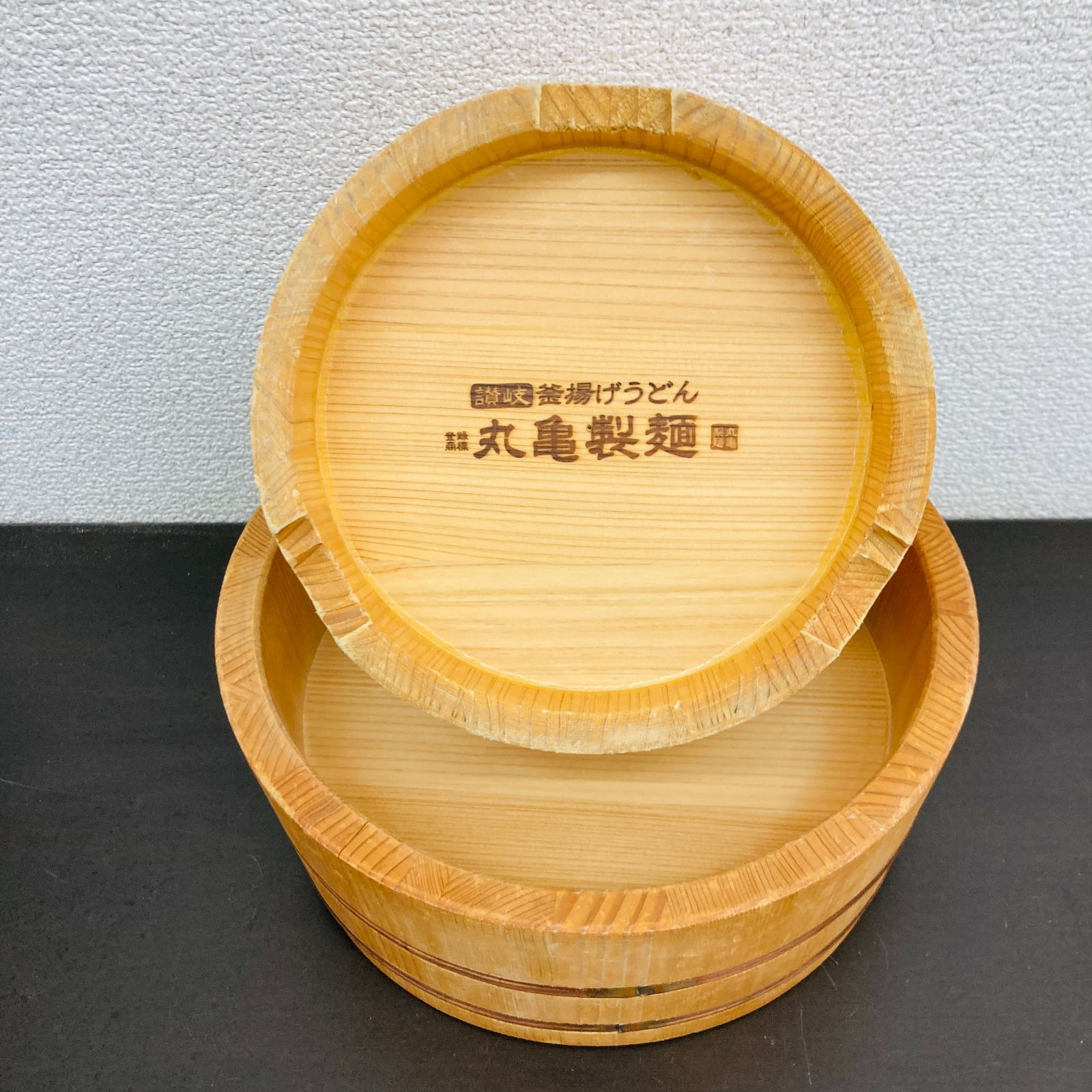 丸亀製麺 釜揚げ うどん 桶 2点セット - メルカリ