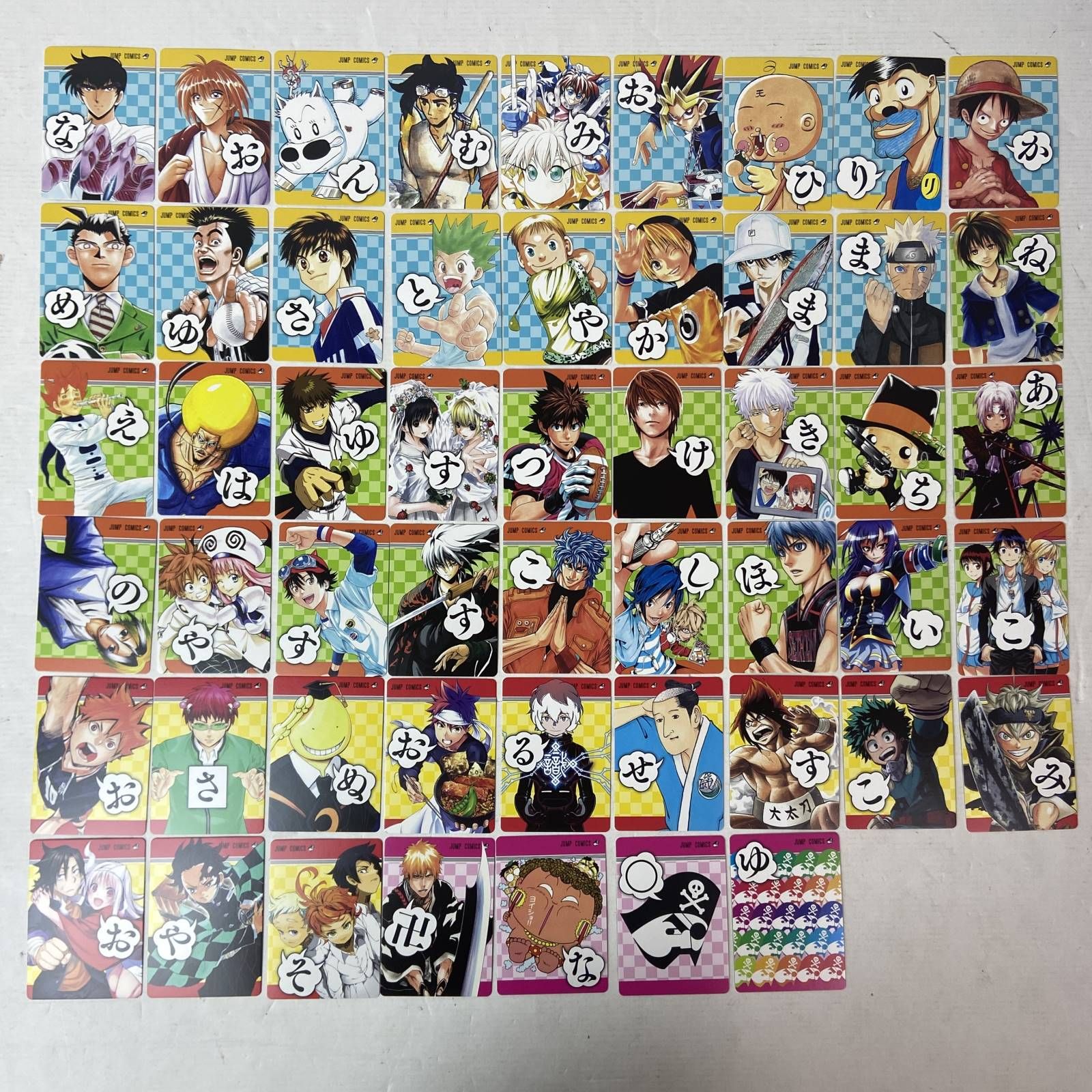 04w1079〓 かるたジャン100 集英社 少年ジャンプ 【カードゲーム/ONE