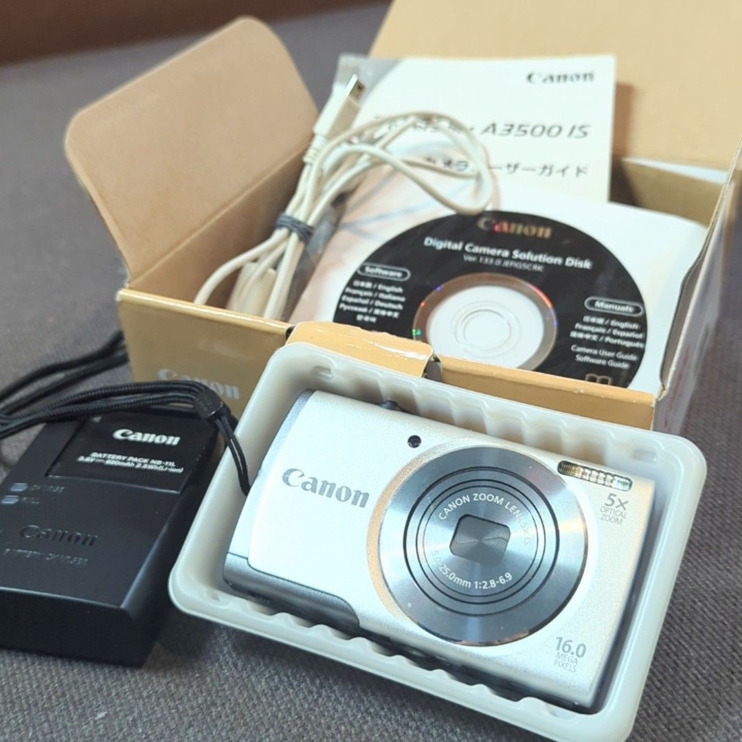 Canon PowerShot A3500IS PC1898 デジカメ B133 C99204476 - デジタル
