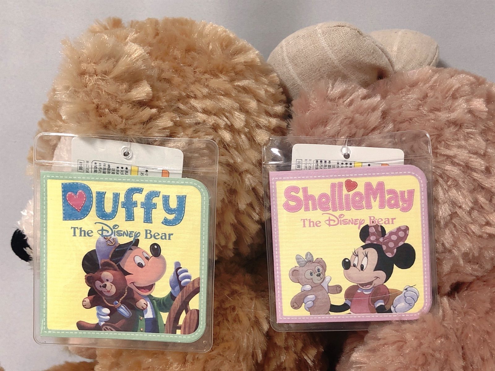 新品 タグ付き ダッフィー＆シェリーメイ ぬいぐるみ ディズニー シー