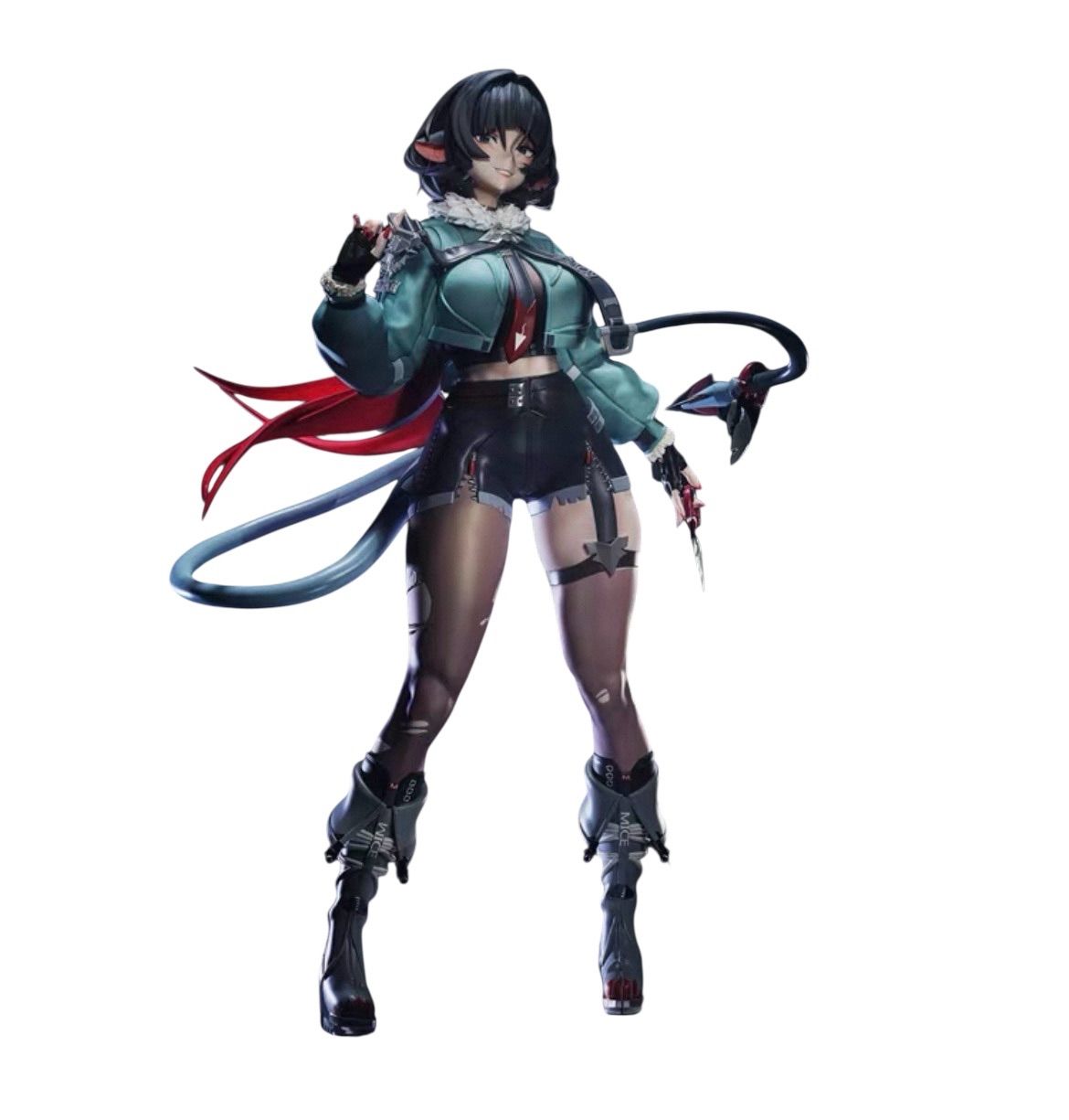 1/4 ガレージキット フィギュア 未塗装 ゼンゼロ ジェーン・ドゥ 44cm