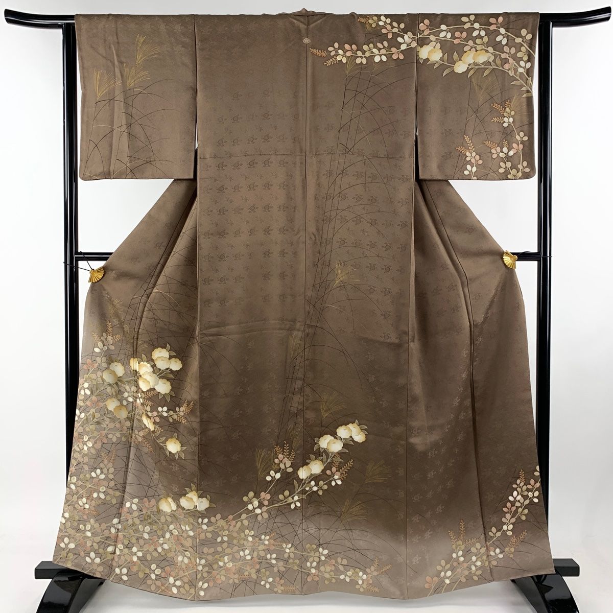 着物屋こころ□訪問着 中国三大刺繍 スワトウ刺繍 汕頭刺繍 相良刺繍