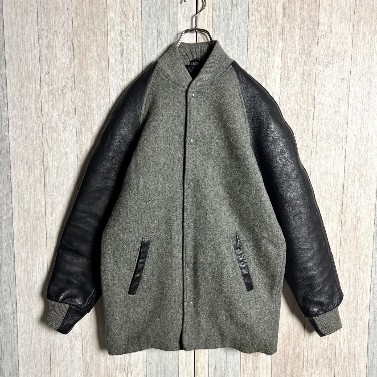 USA製 GB sport ゴールデンベア スタジャン 本革 メルトン ジービー