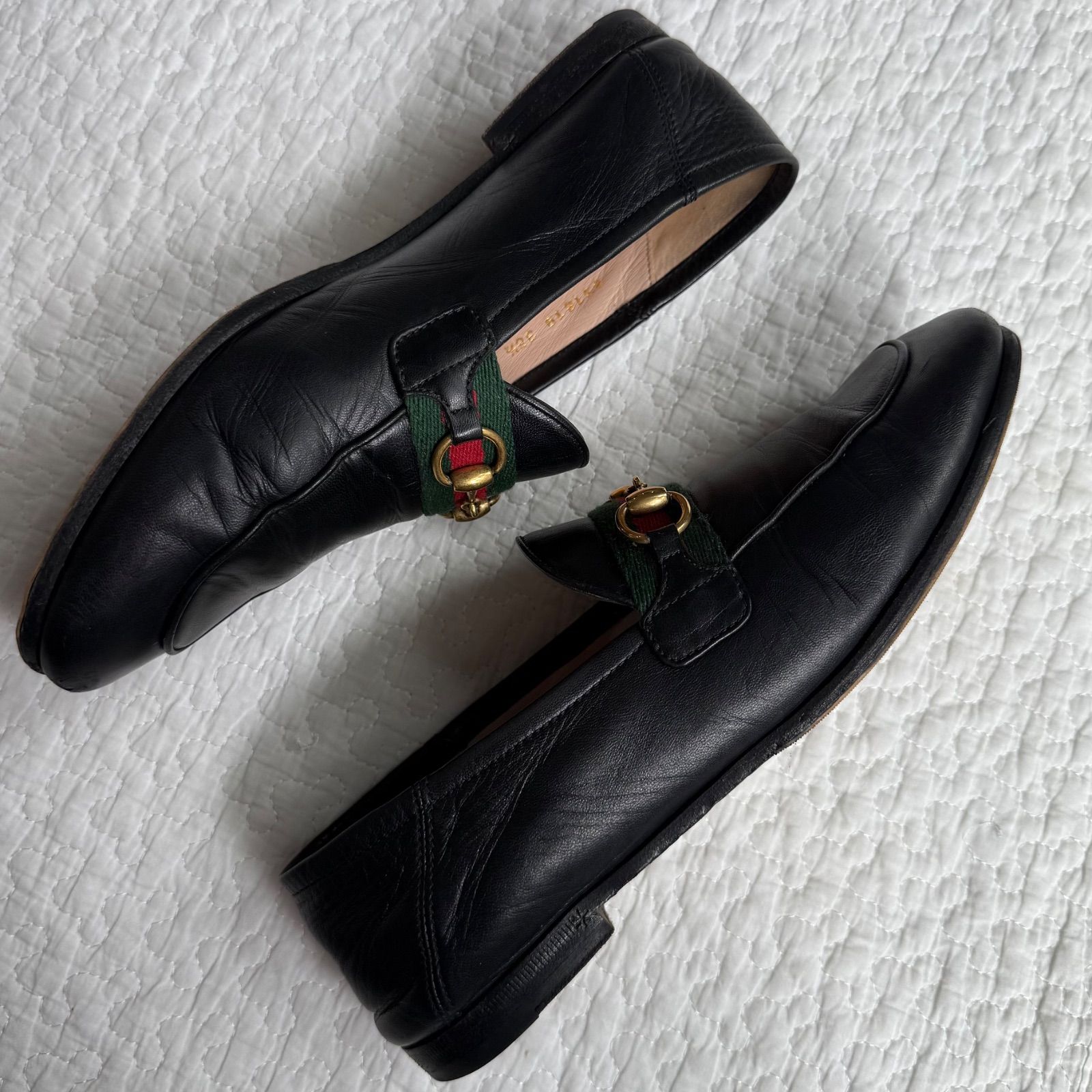 GUCCI グッチ ホースビットローファー ヨルダーン シェリーライン