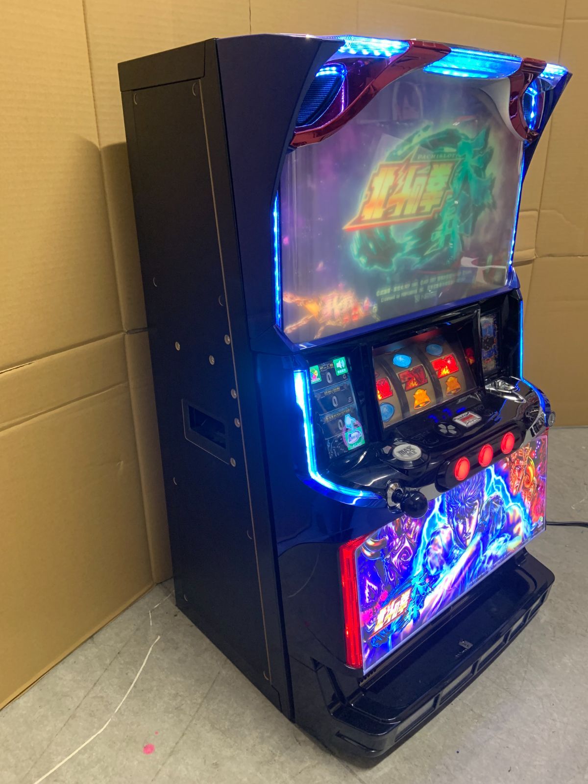 送料込みパチスロ実機 北斗の拳宿命 6号機 メダル不要 送料込み