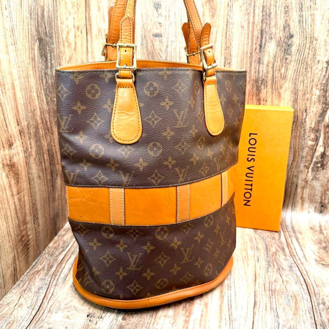 ルイ・ヴィトン バケットGM モノグラム USA限定 肩紐新品⭐ 【公式通販】