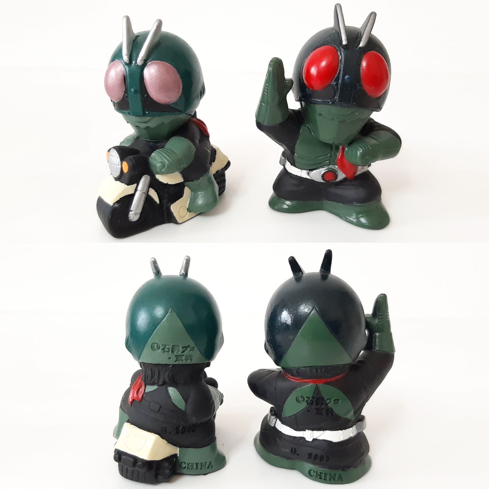 仮面ライダーキッズ ソフビコレクション 指人形 ミニフィギュア - メルカリ