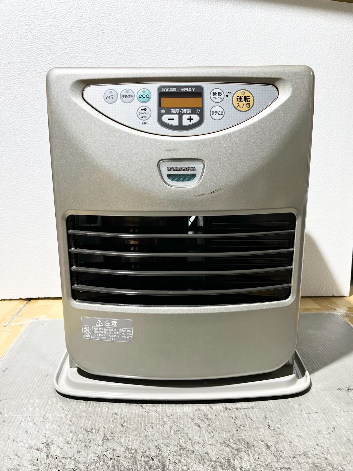 未使用☆コロナ 石油ファンヒーター FH-WZ4623E3 グランブラックCORONA