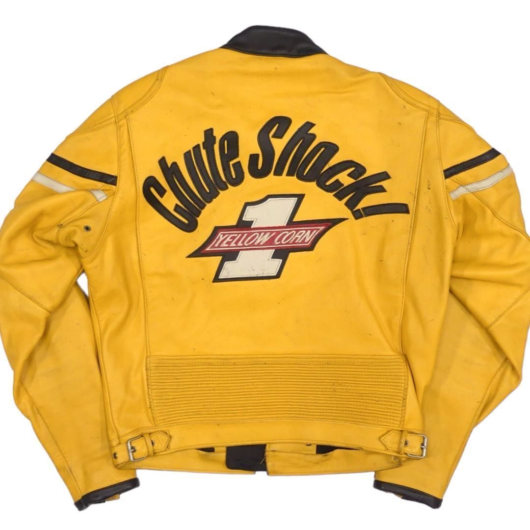 イエローコーン ライダース ジャケット 本革 シングル レザー HH9553