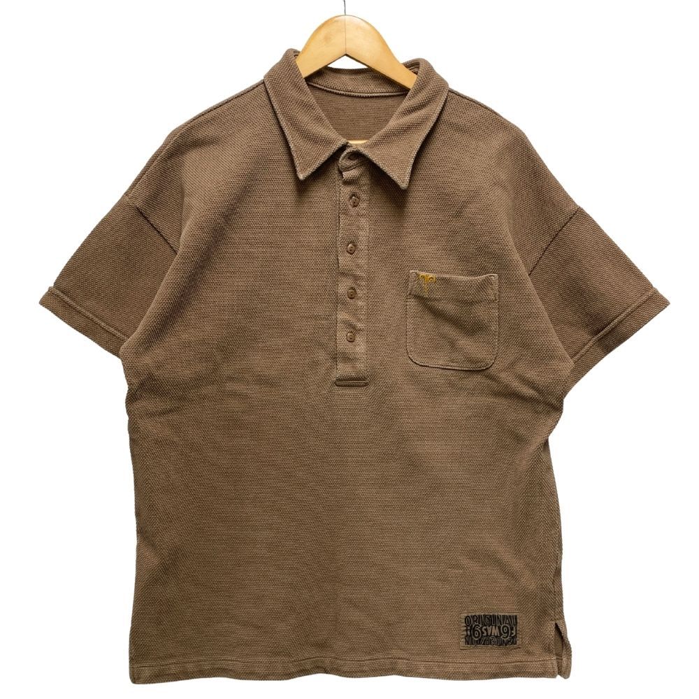TENDERLOIN テンダーロイン MOSS STITCH POLO ス ステッチ バックロゴ