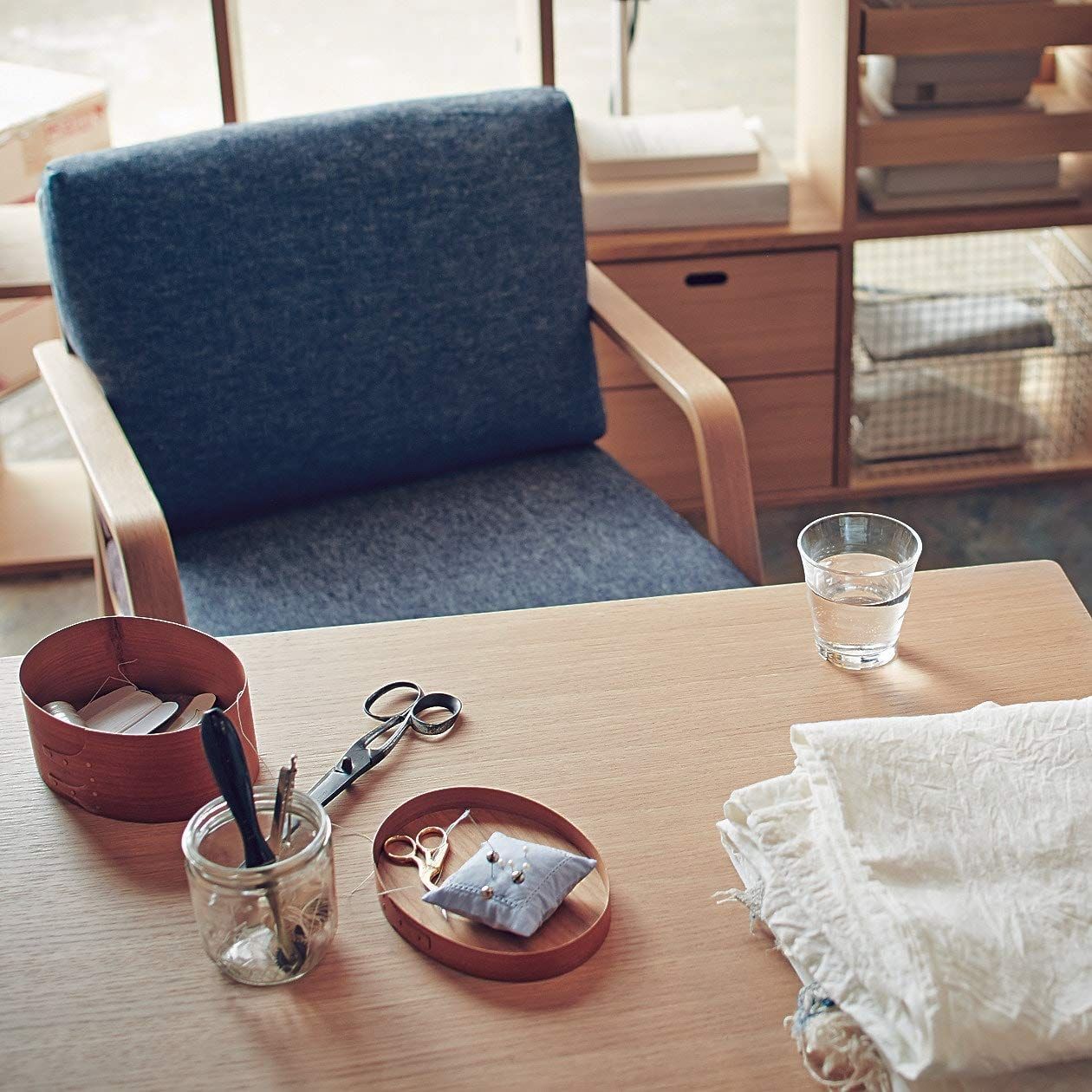 在庫処分』無印良品 リビングでもダイニングでもつかえるソファチェア