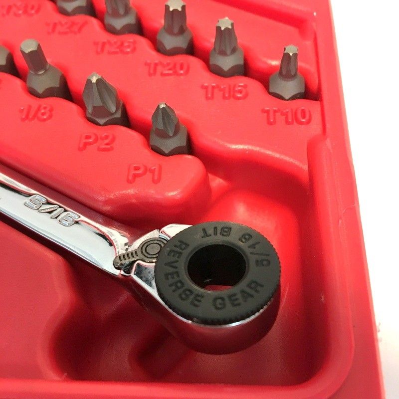 美品 マックツール 39ピース HEX BIT ラチェットセット SBR39SB 差込5