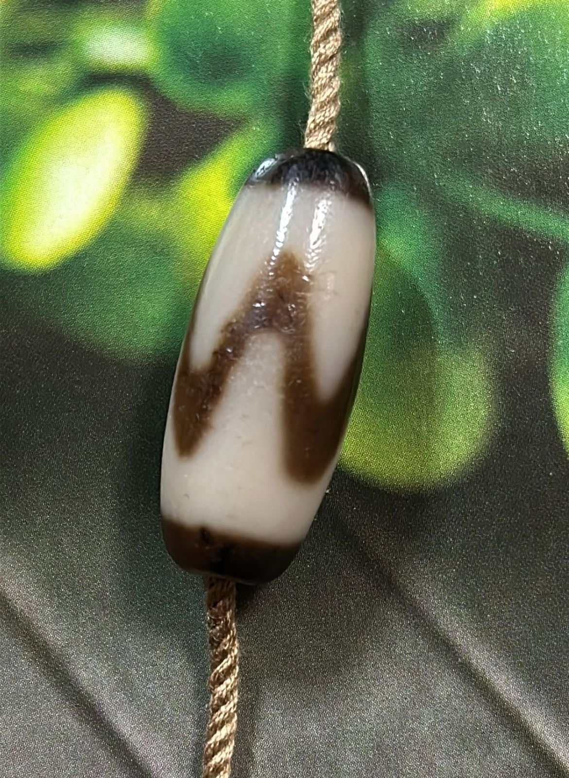 水紋虎牙 天珠 Dzi bead ① 水紋虎牙 天珠 Dzi bead ① 水紋虎牙 天珠