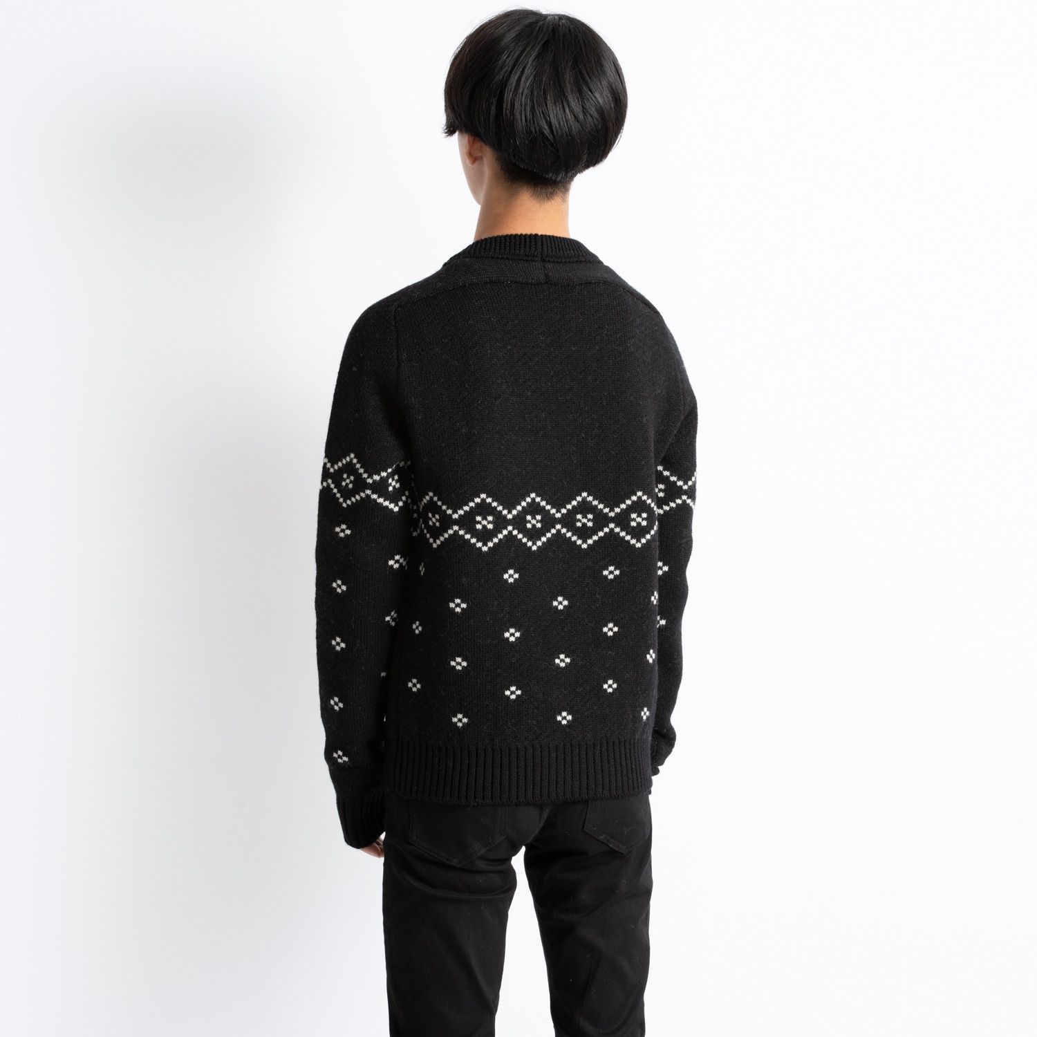 サンローラン ニット セーター 長袖 ノルディック SAINT LAURENT