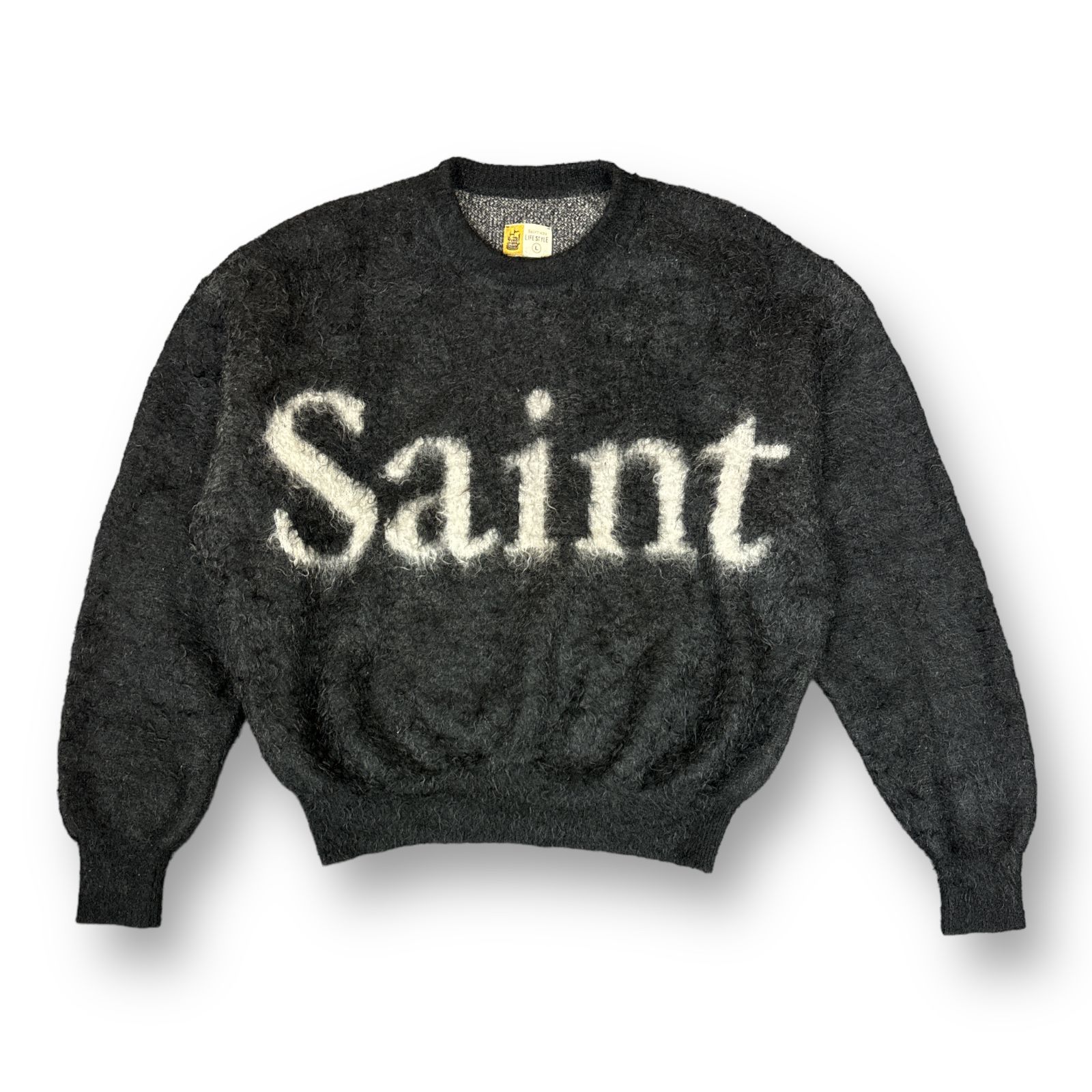 定価77000円 美品 SAINT MICHAEL 23AW CREW NECK KNIT クルーネック