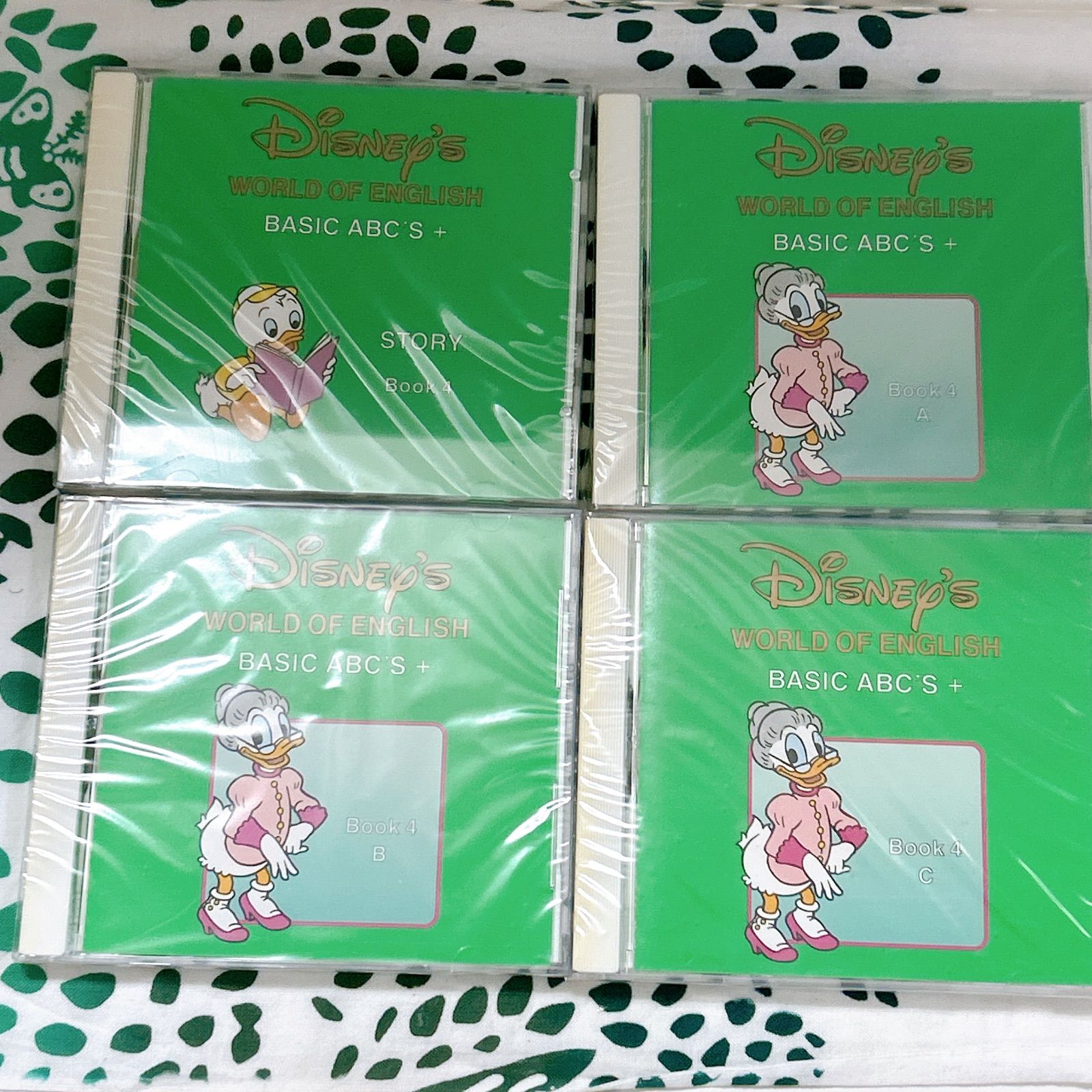 DWE Disney's World of English Basic ABC's＋ Book 4 5 6 10 11 12