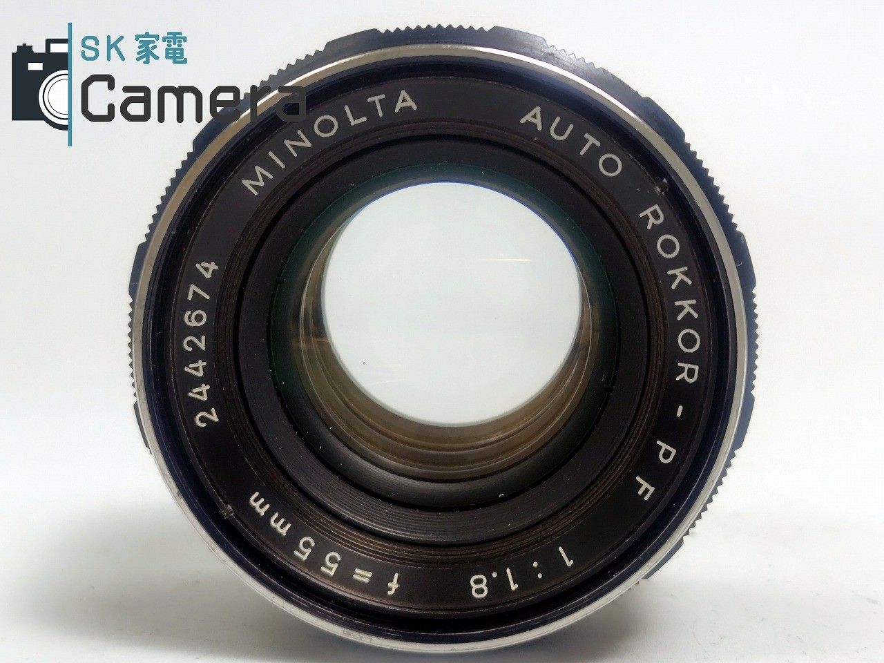 MINOLTA AUTO ROKKOR-PF 58mm F1.4 (前期型) オールドレンズ ミノルタ