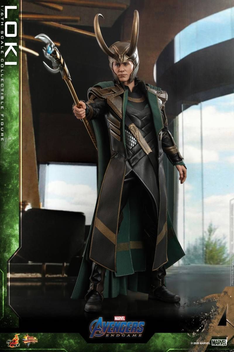ホットトイズ 1/6 アベンジャーズ エンドゲーム ロキ 未開封新品