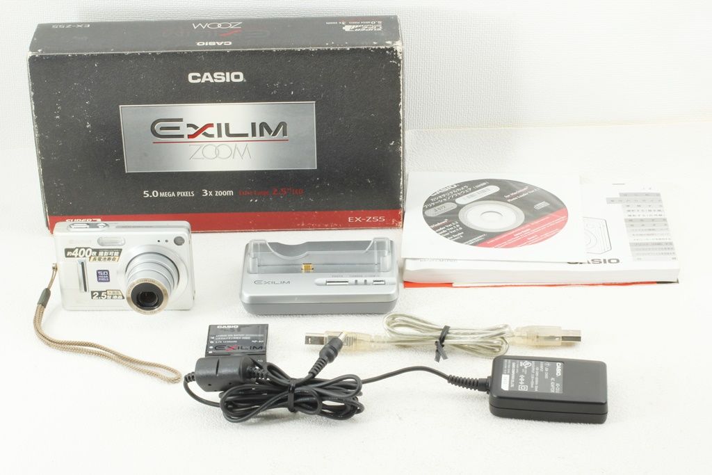極上品 CASIO カシオ EXILIM EX-Z55 コンデジ 500万画素 - メルカリ