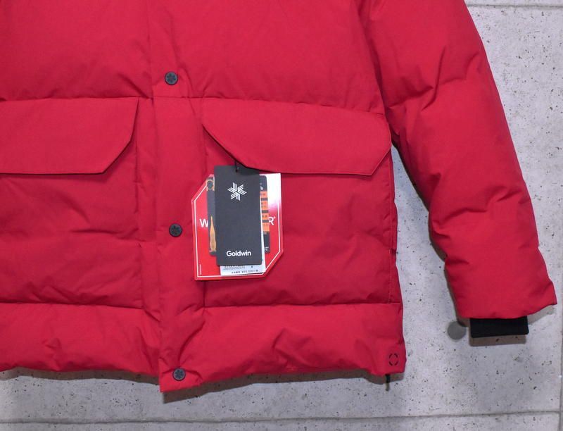 Goldwin GORE-TEX ウィンドストッパー Bshop別注 ダウンパーカ M L