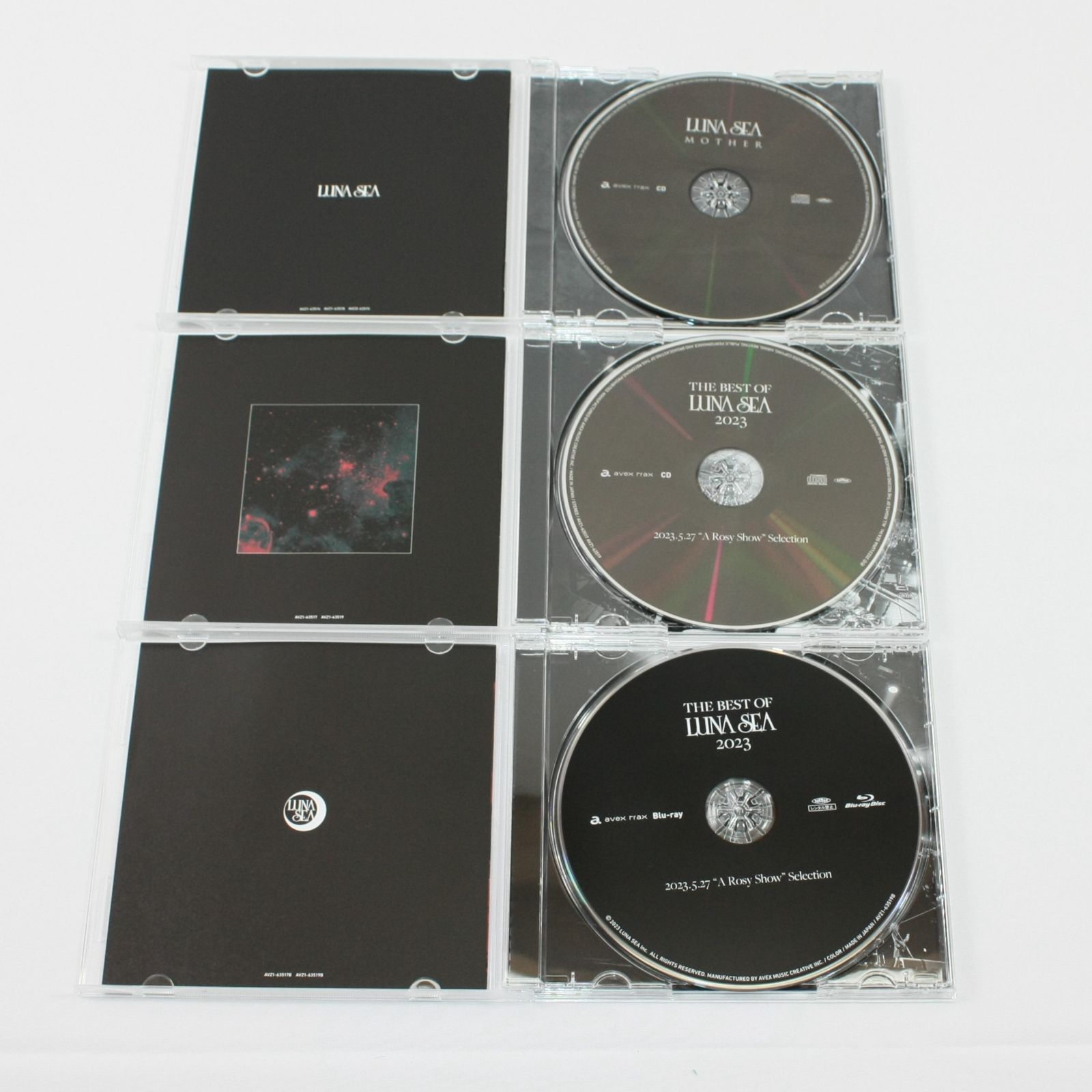 A1131・LUNA SEA ルナシー MOTHER SLAVE 限定盤 PREMIUM BOX B CD Blu