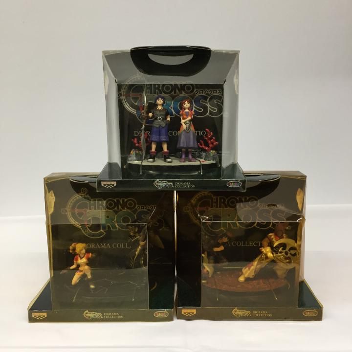 東店43-414-2412】クロノ・クロス ジオラマコレクション 全3種セット