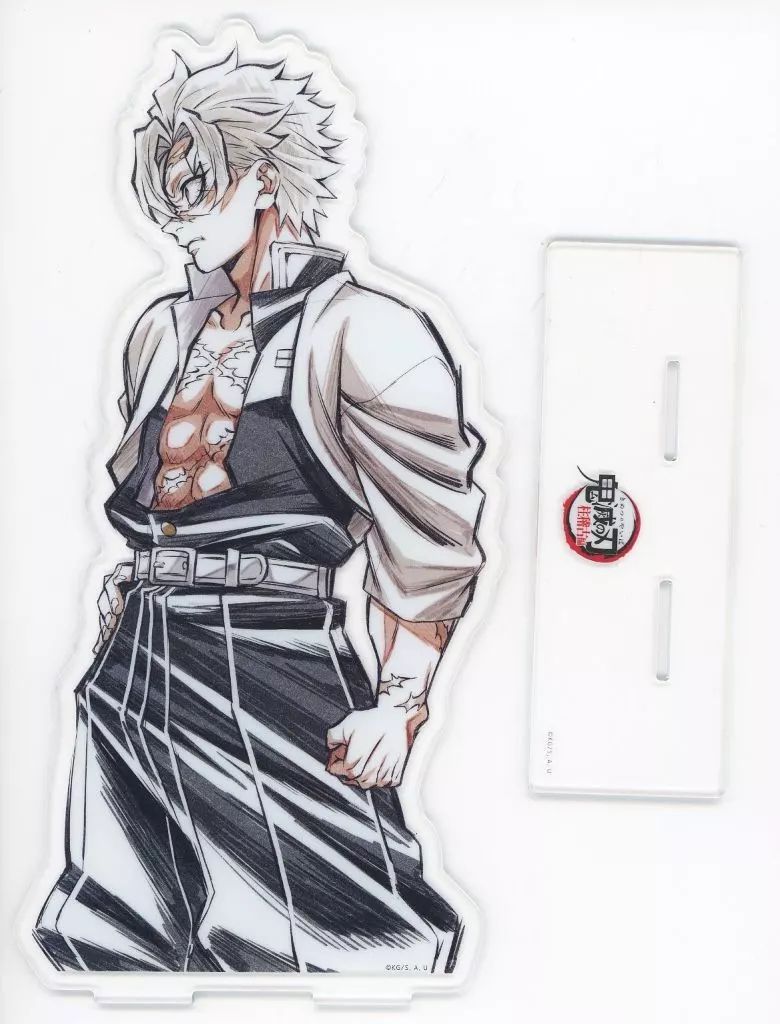 中古】アクリルスタンド・アクリルパネル 不死川実弥 ビッグアクリル