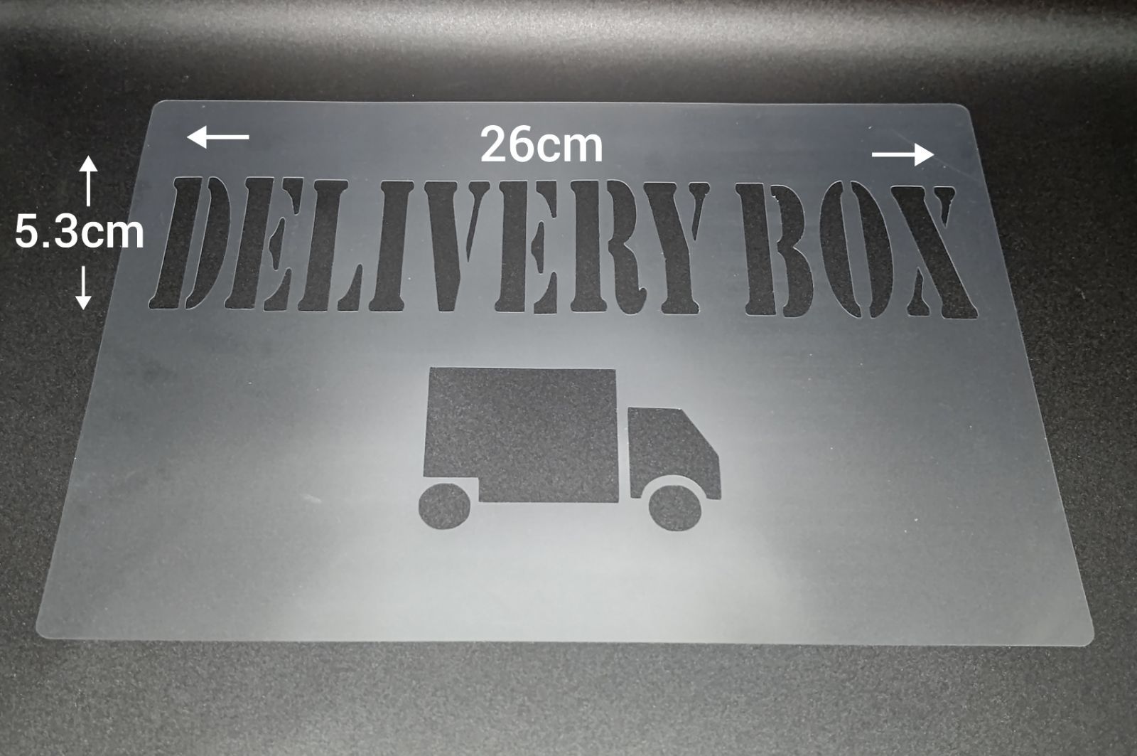 ステンシルシート タイプ : デリバリーボックス(宅配BOX) - メルカリ