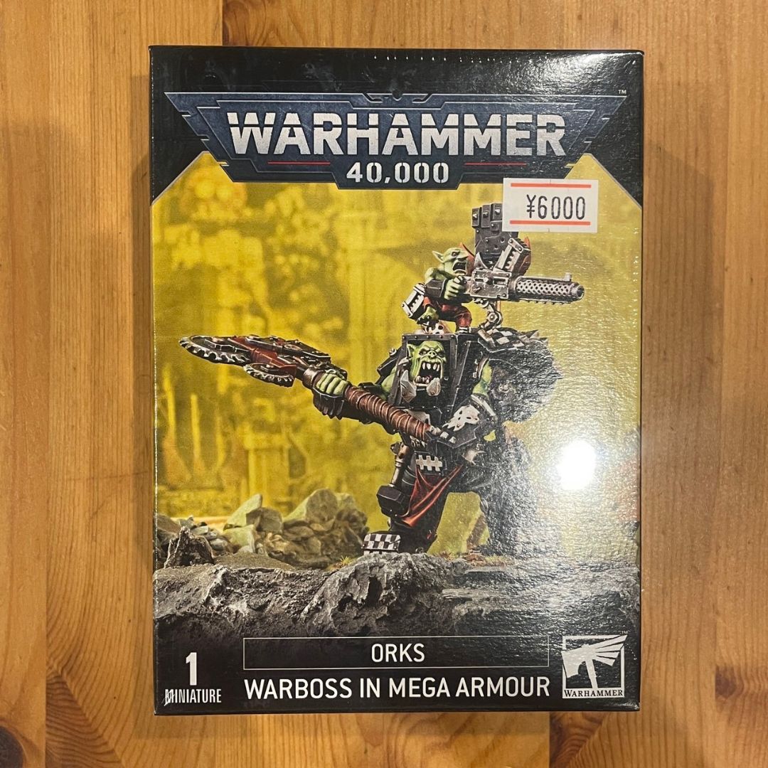 オルク ウォーボス（メガアーマー装備） WARBOSS IN MEGA ARMOUR