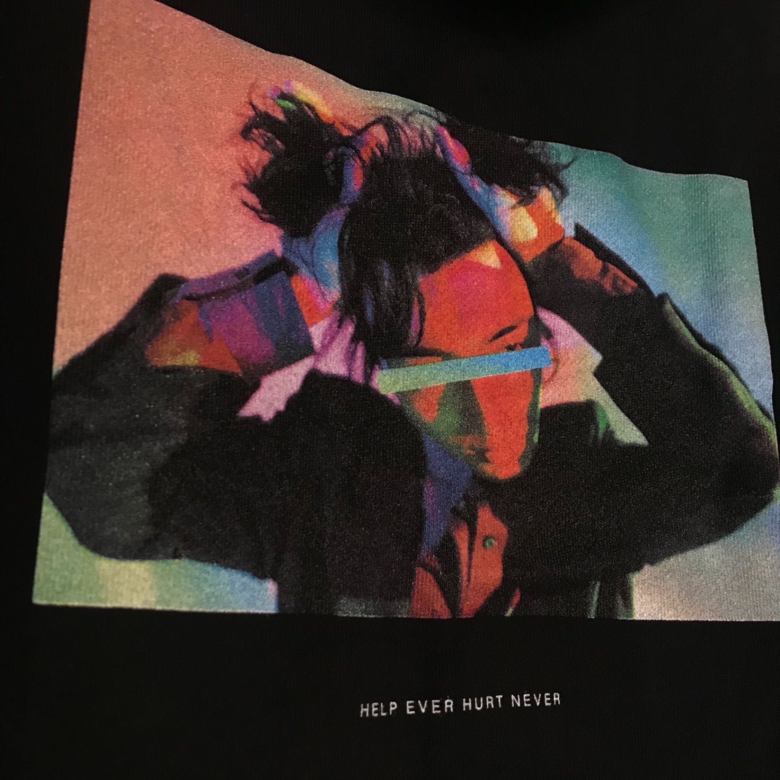 未使用】藤井風 俺の HEHN パーカー（XL ブラック）プルオーバーKaze