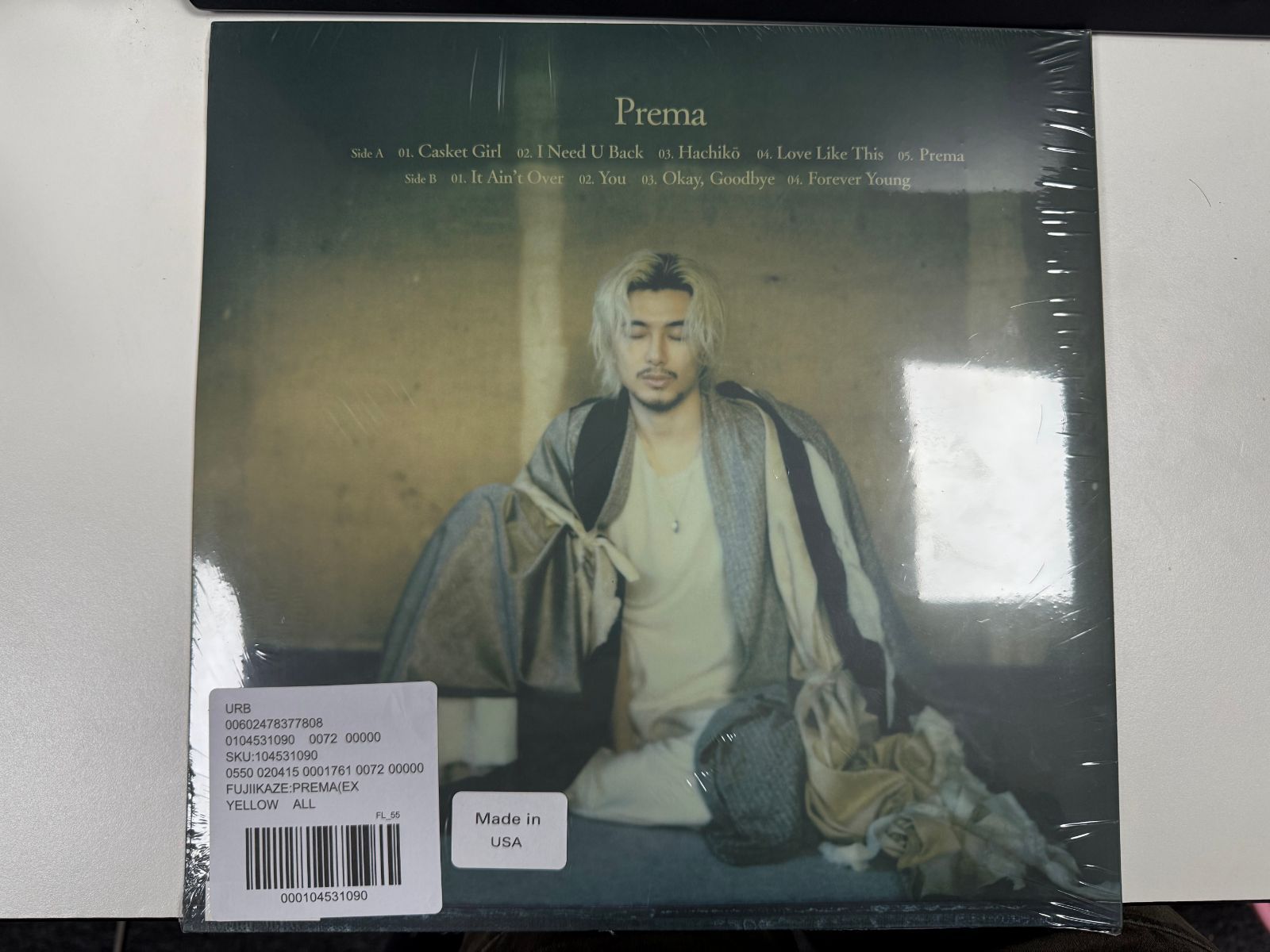 入手困難 藤井風 Prema 1000枚限定 レコード UO Exclusive LP - メルカリ