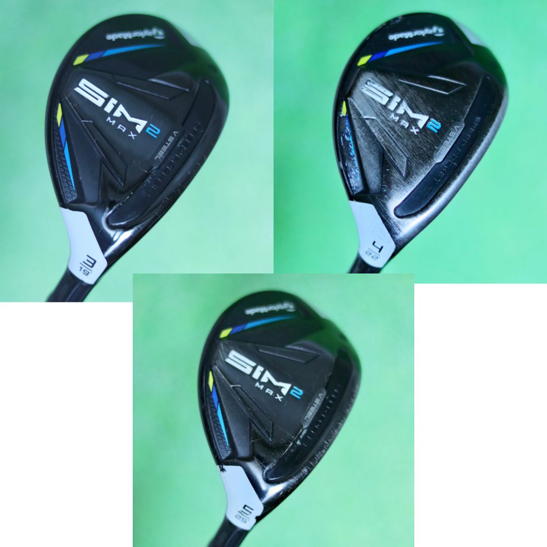 テーラーメイド SIM2 MAX ユーティリティ 22° Sフレックス 39.5インチ