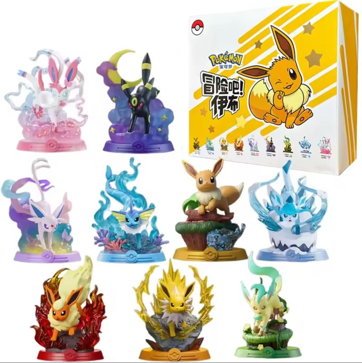 即納】新品未開封 ポケモン Funism フィギュア 全9種コンプリート