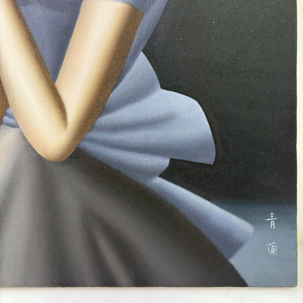 東郷青蘭 久下塚青蘭 絵画 F8号 東郷青蘭 久下塚青蘭 絵画 F8号 東郷青