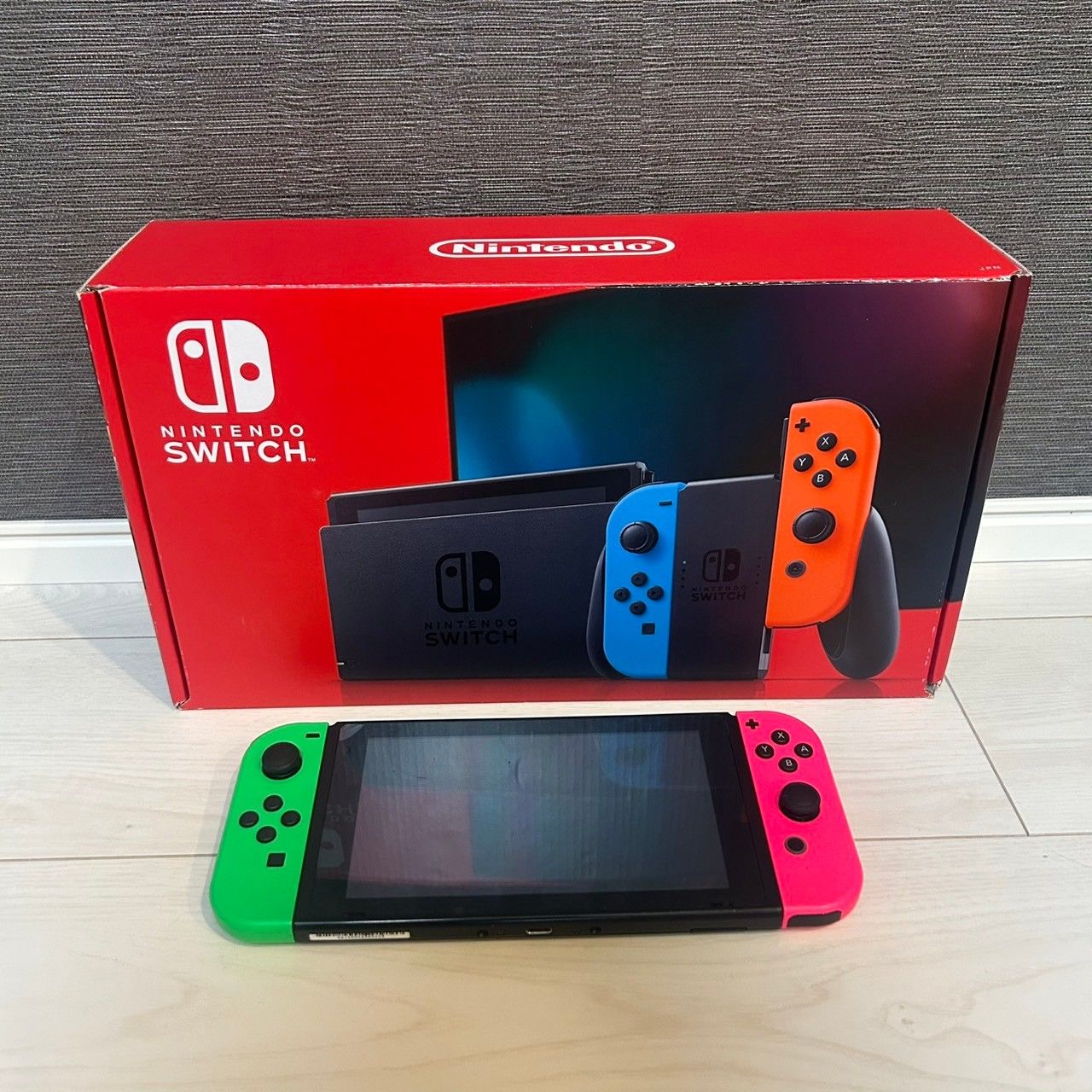 Nintendo Switch グレー 2017年製 HAC-001 任天堂Switch 本体 Nintendo