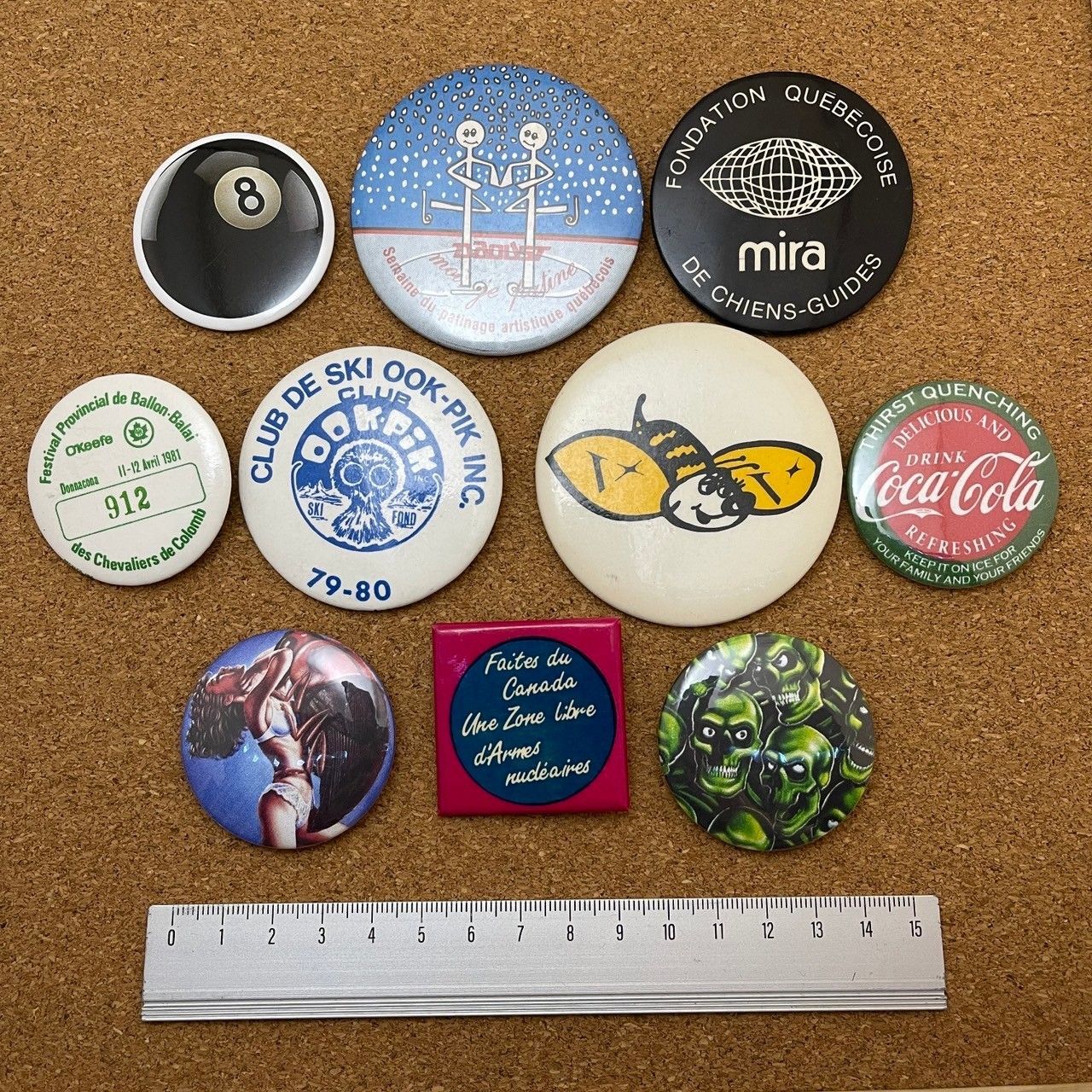 缶バッジ ビンテージ アンティーク S 50s ~ 60s 70s 80s 90s 00s 小物