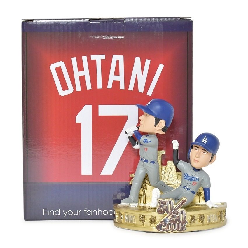 Shohei Ohtani 50/50 Mini Golden ボブルヘッド Shohei Ohtani 50/50