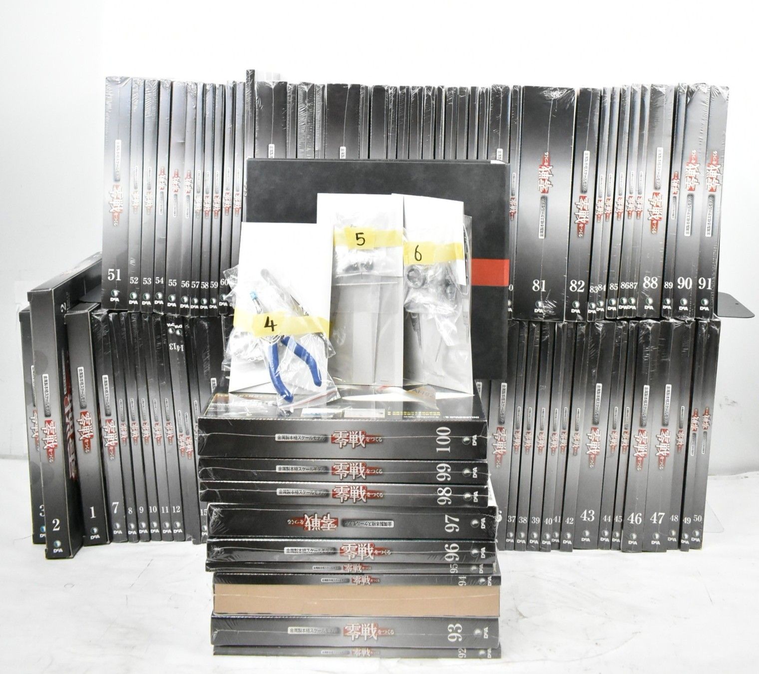 ディアゴスティーニ零戦全巻セット【一部組立】 ディアゴスティーニ零