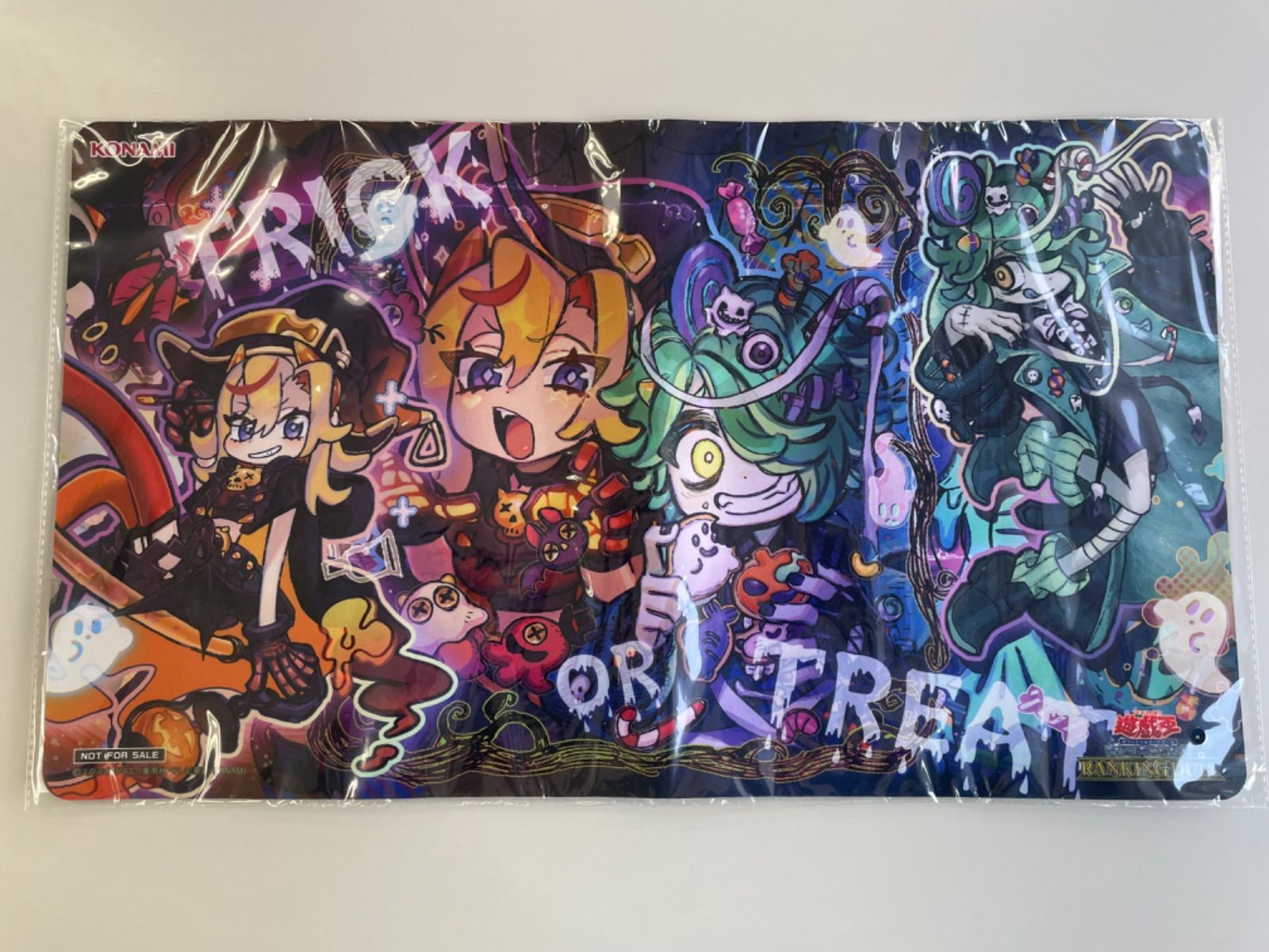 遊戯王 Trick or Treat! プレイマット ランキングデュエル上位賞