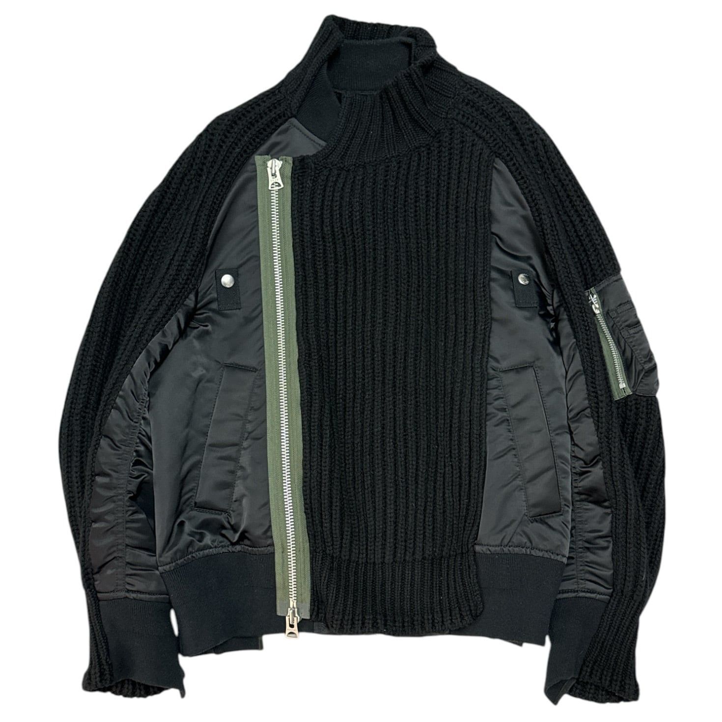 sacai 22AW Docking Knit Jacket - メルカリ