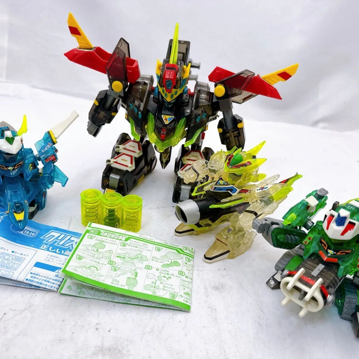 TAKARA ビーダマン爆外伝V ビーダキャリバー クリアバージョン 1999