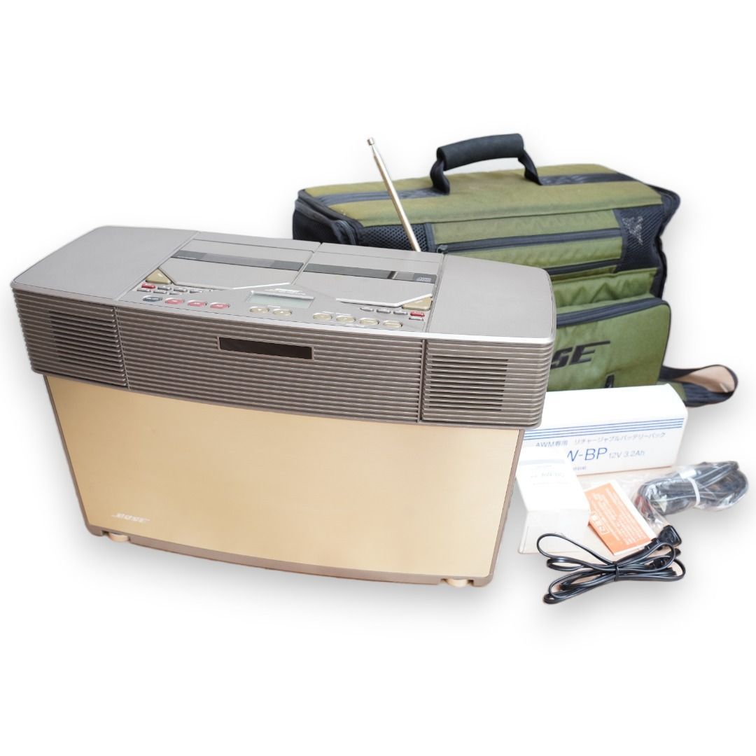 BOSE ボーズ ACOUSTC WAVE MUSIC SYSTEM カセット CD ラジカセ 【完動