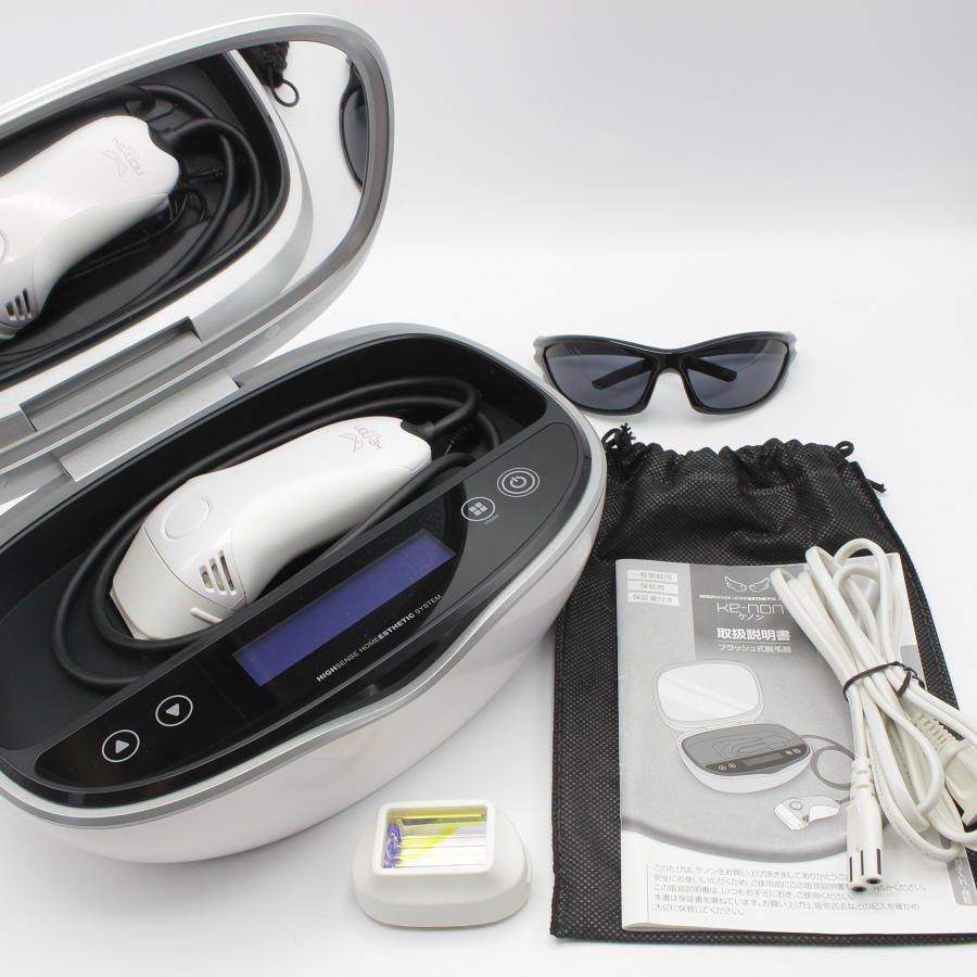 最終価格 ケノン 脱毛器 ブラック 最新版/未使用】脱毛器 ケノン Ke