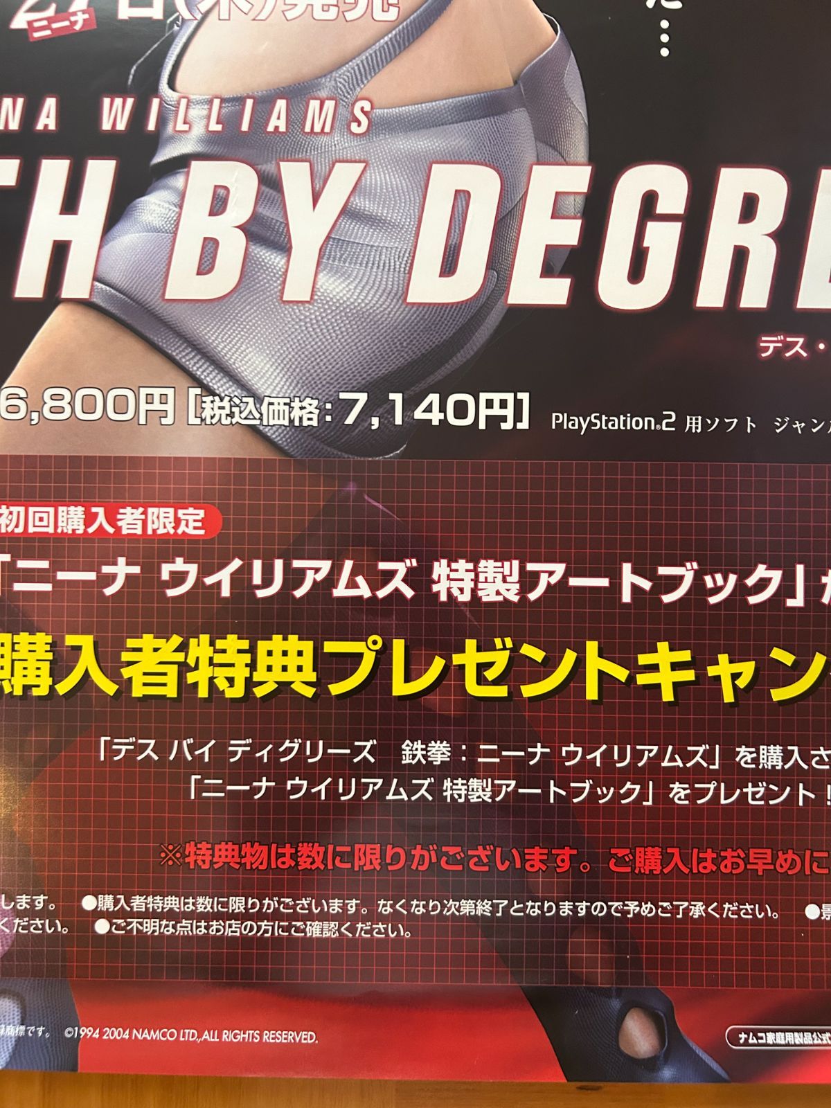 デス バイ ディグリーズ 鉄拳：ニーナ ウイリアムズ（Death by Degrees
