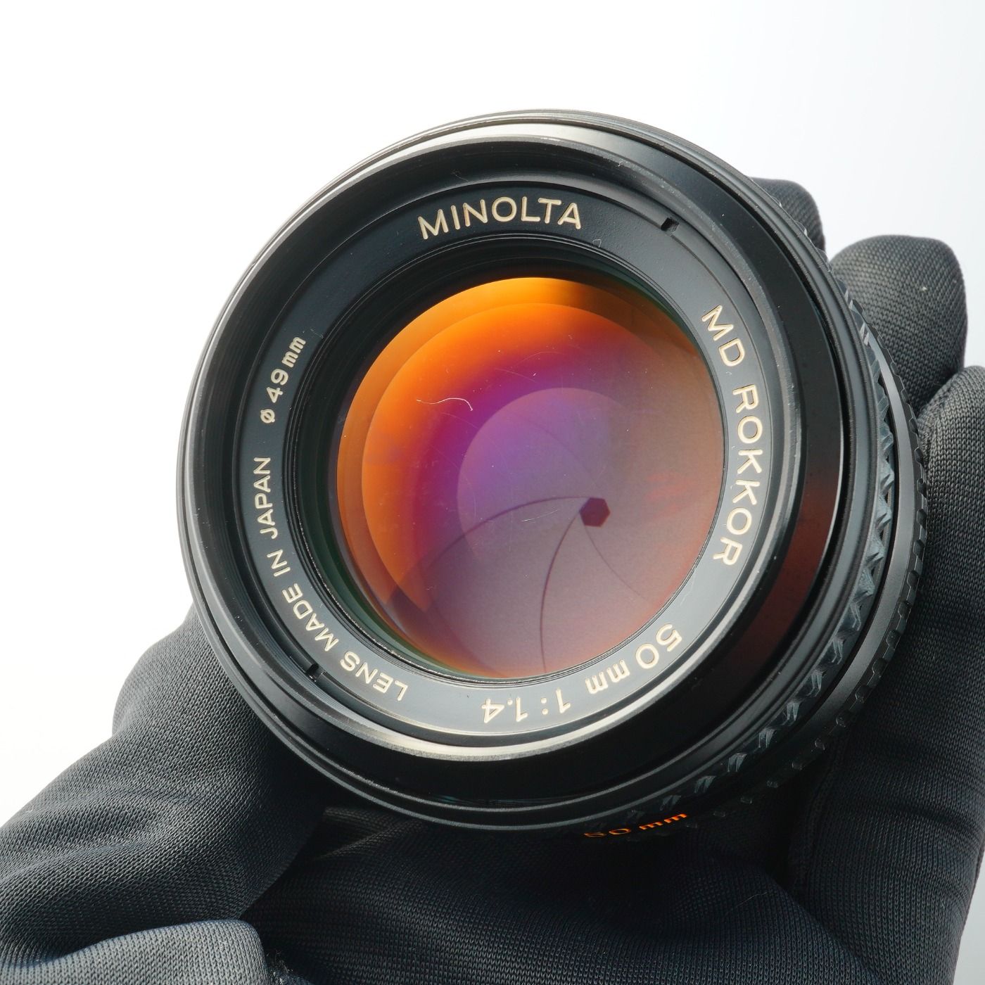 レンズ(単焦点) minolta MD ROKKOR 50mm F1.4 MINOLTA オンライン