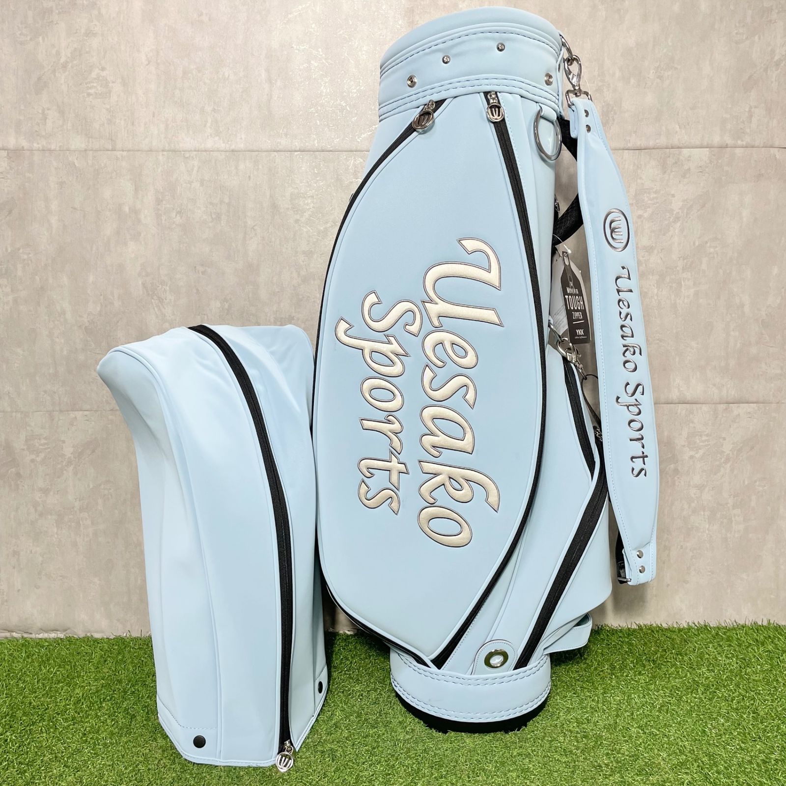 新品】MIEKO UESAKO ミエコウエサコ キャディバッグ ゴルフバッグ