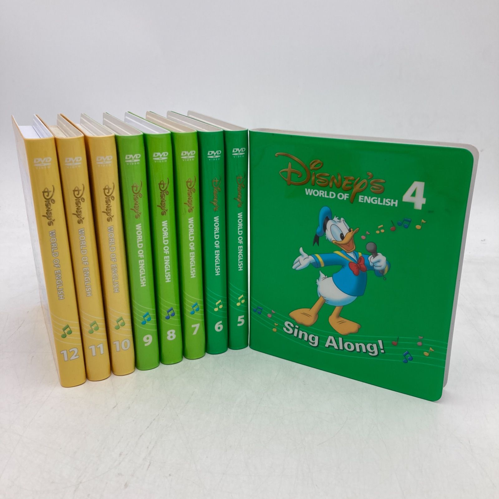 DWE シングアロング DVD 旧モデル 7.8.9.10.11.12 DWE シング