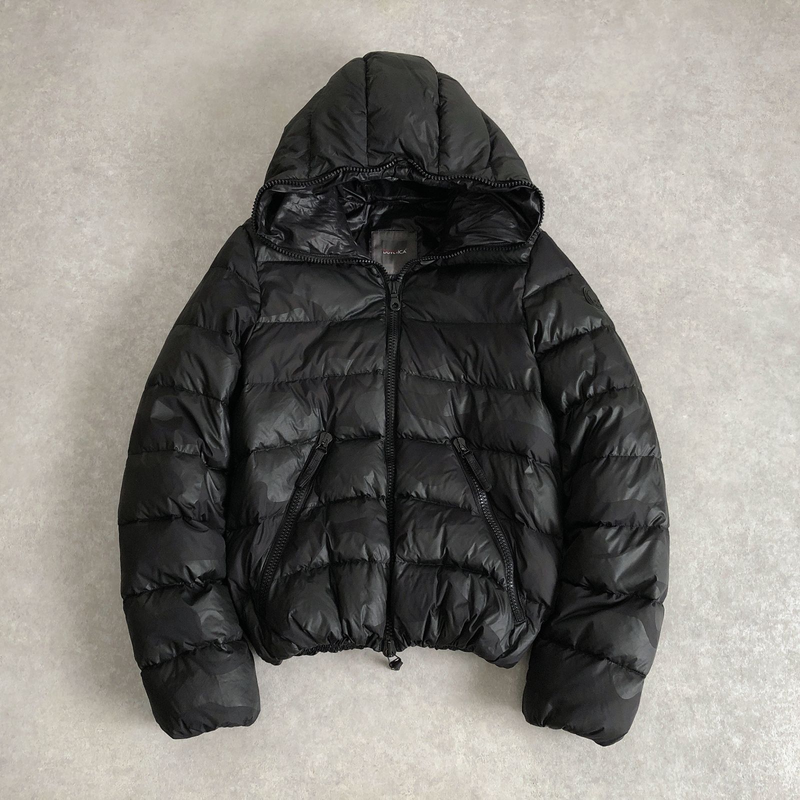 HYDROGEN x DUVETICA シャドーカモフラ柄 別注コラボ ダウン