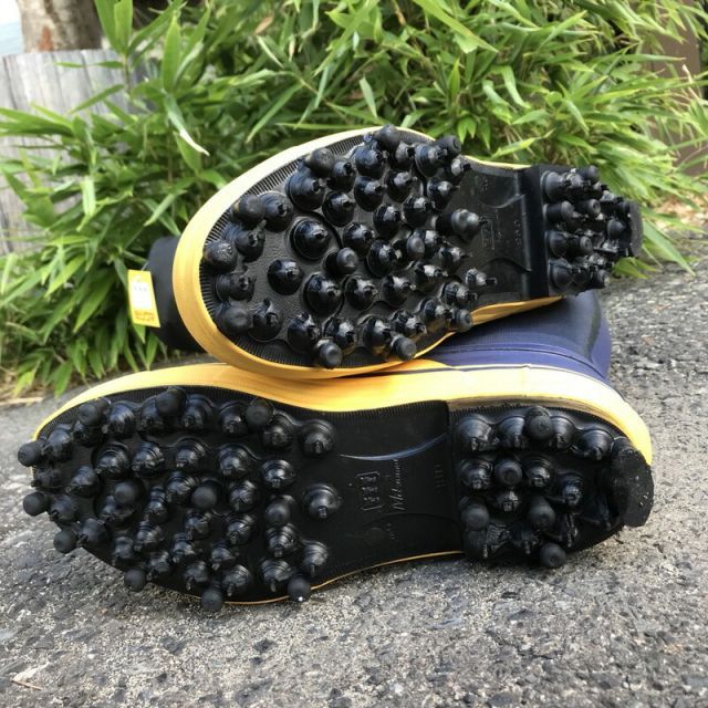 ミツウマ 岩礁 スパイク長靴 山仕事 草刈り 農業長ぐつ 林業用ブーツ