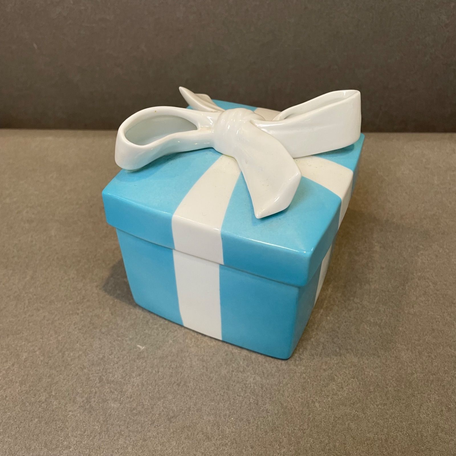 未使用Tiffany ティファニー 陶器 ブルーBOX ブルーボックス